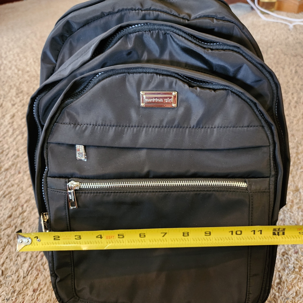 Madden Girl Black Backpack